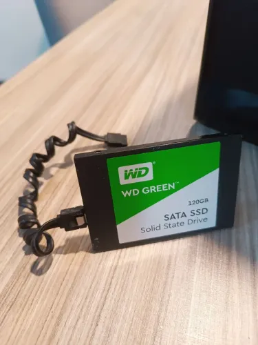 SSD WD Green 120gb + Cabo SATA ASUS 6 Gb/s