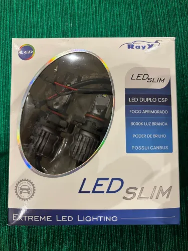 Ultra Led Rayx Slim com Canceller 11000 Lumens 70w 6k 12/24v H16