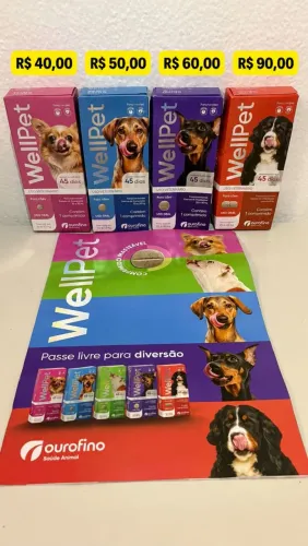 Wellpet- antipulgas e carrapatos