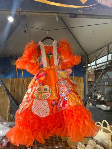Vestido de quadrilha 