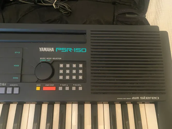 Teclado Yamaha PSR-150 Semi Novo - Excelente Oportunidade!