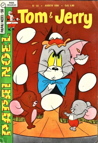Papai Noel (1ªsérie) - Tom & Jerry* nº 56 (EBAL) [ago/56].