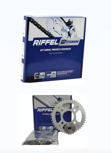Relação Riffel 125, 150, 160, pop, ybr