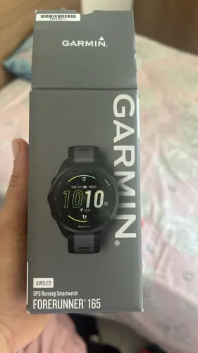 Garmin Forerunner 165 Novo + NF + Garantia até Novembro