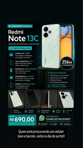 Redmi note 13c 256g