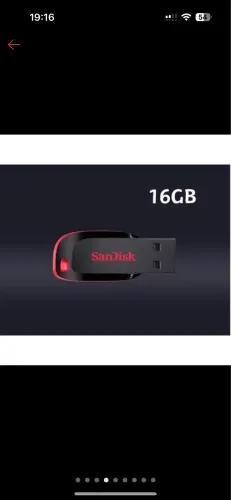 Pen drive 16GB Sandisk 