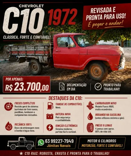 Chevrolet C-10 2.5/4.1 1972