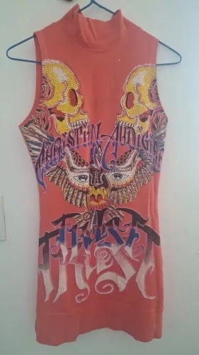 Vestido Christian Audigier Original