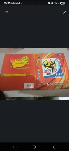 Álbum da FIFA COPA DE 2010 SEMI COMPLETO