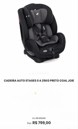 Cadeirinha/ bebê conforto