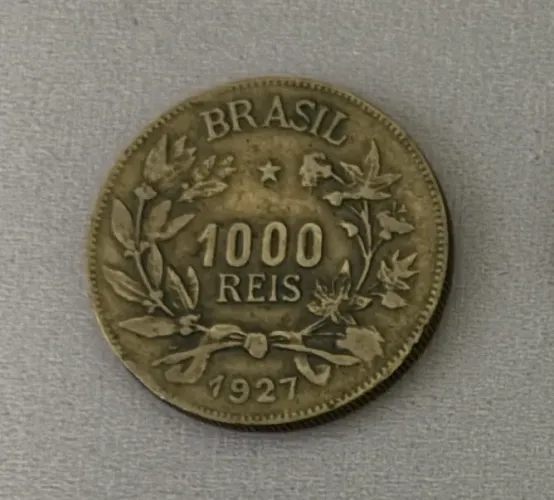 Moeda 1000 Reis - 1927