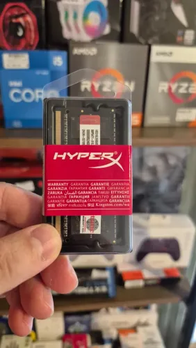 Memória RAM 8GB DDR3 Hyperx notebook, nova lacrada com garantia!