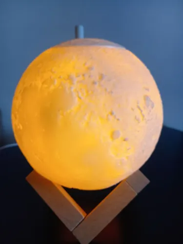 Luminária Lua com luz