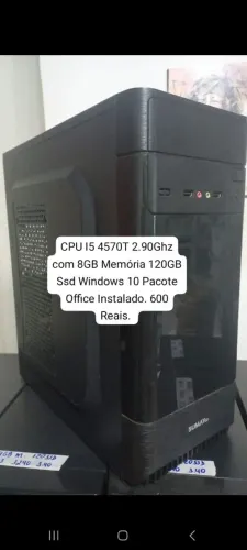 CPU I5 4570T com 8GB Memória 120GB Ssd