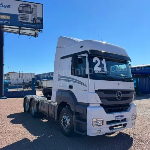 Mercedes Benz Axor 2544 Trucado 6x2 - 2021 - 4K Caminhões - ITAJAÍ SC