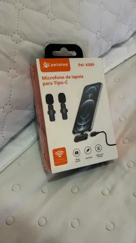 Microfone Lapela