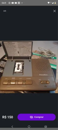 Relíquia gravadora Phone Mate