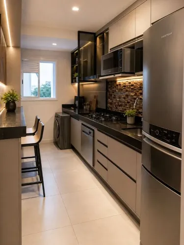 Apartamento com 3 Quartos, sendo 1 Suíte à venda, 72 m² por R$ 490.000 - Condomínio Flor d