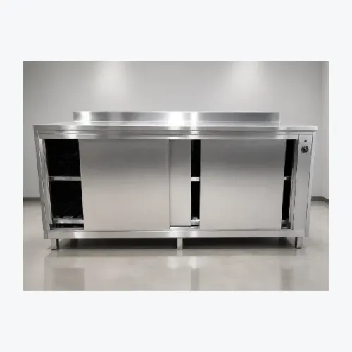 Balcão refrigerado inox 1500 mm com 2 portas
