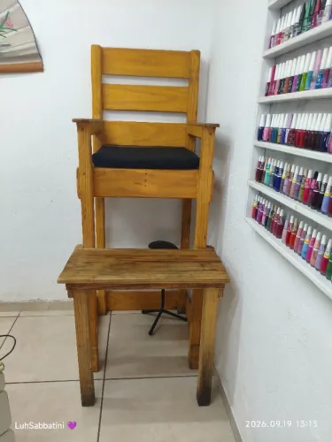 Cadeira pedicure "trono"