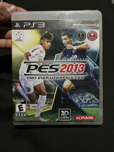 PES 2013 PS3 - Caixa e encarte originais