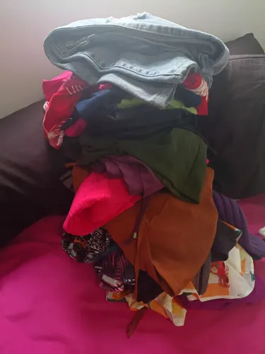 Lote 30 peças roupas