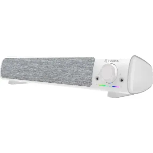 Soundbar Gamer Fortrek Sonar White, RGB, 7W Rms, Estéreo - WZetta