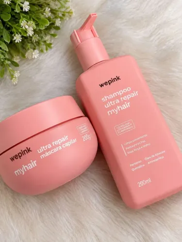 Wepink mascara e shapoo