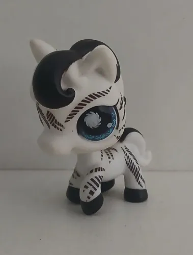 BONECO MINIATURA LPS LITTLEST PET SHOP ZEBRA ORIGINAL