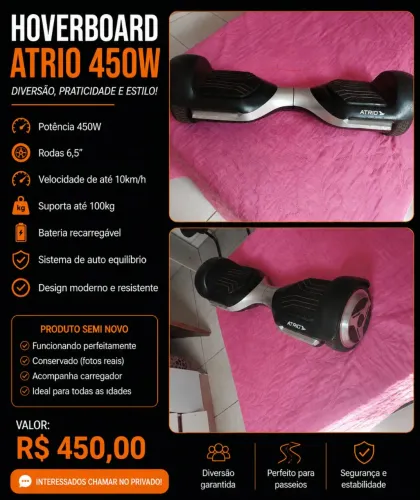 Overboard Atrio 450W - Semi Novo