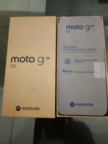 Celular Motorola moto g35 5g 256 garantia fábrica smartphone melhor galaxy iPhone realme