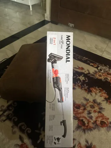 aspirador de pó novo, nunca foi usado