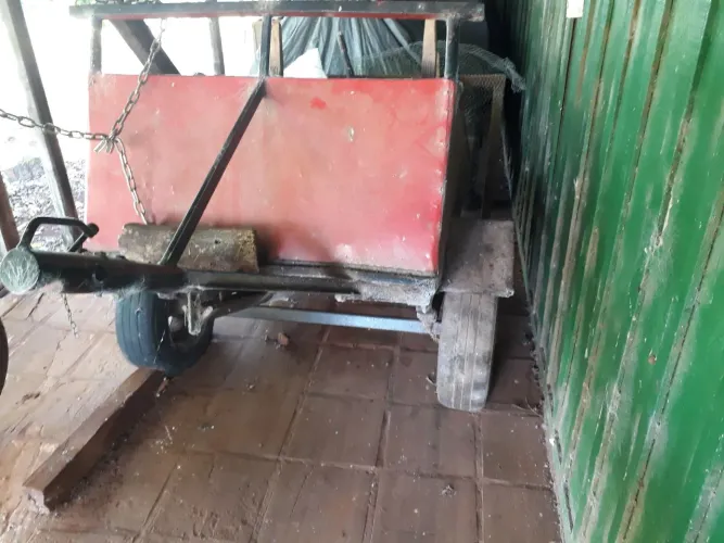 Carreta para reboque aceita 400 kg
