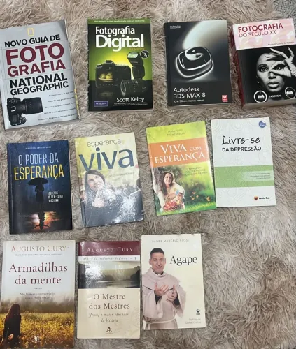 10 reais cada livro