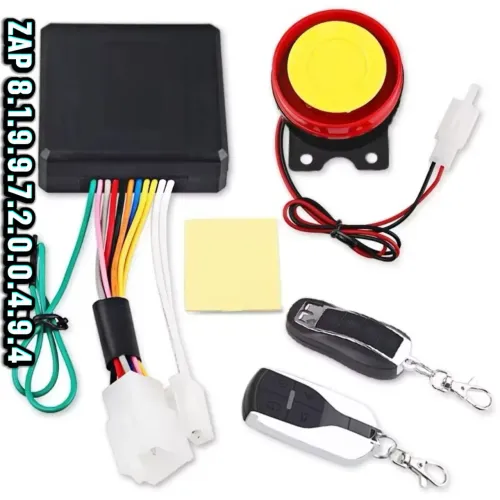 antifurto elétrico , parada de partida do motor com controle, módulo chave e Buzina 12v