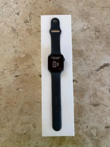 APPLE WATCH SERIES 8 45MM MIDNIGHT PRETO GPS - PERFEITO ESTADO - BATERIA 99% - COMPLETO