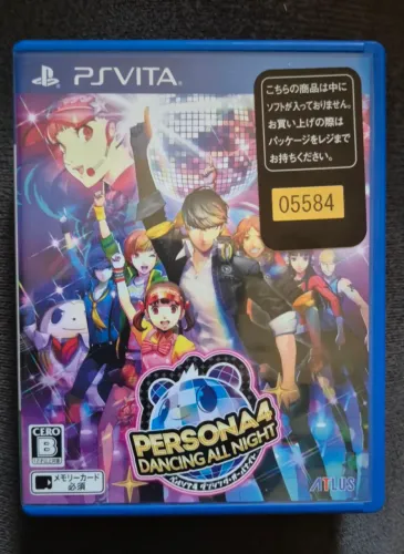 Jogo PSVITA - Persona 4: Dancing All Night (Japonês)