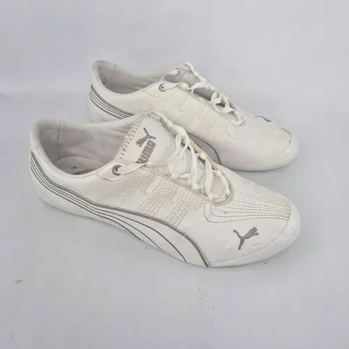 Tenis feminino puma sapatilha modelo etolie branco tamanho 35