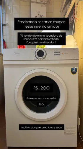 Secadora de Roupa 11.2kg MIDEA