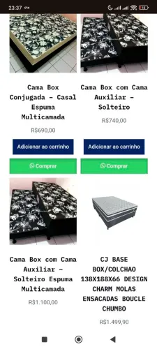 Cama box sob encomenda