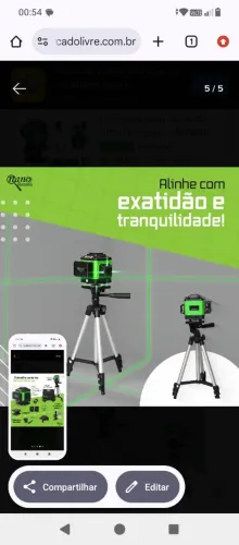 Nível laser.