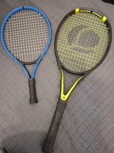 Raquete de tenis adulto e infantil