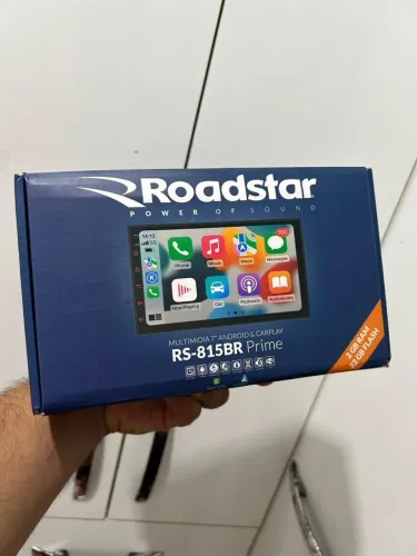 Multimídia com CarPlay Roadesta 7 polegadas