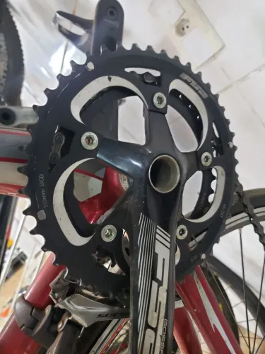 Coroa fsa speed/gravel bcd 110 5 furos 46t e 39t