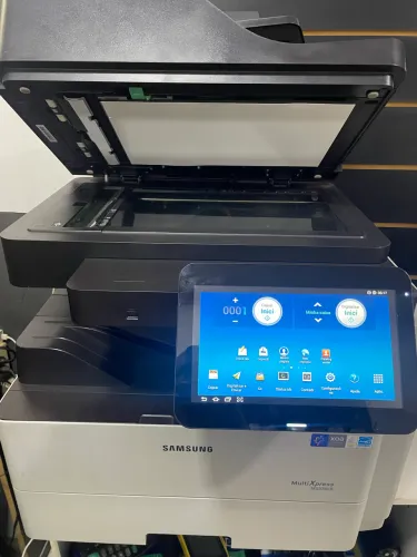 Impressora Samsung M5370LX com toner e auto transformador incluso