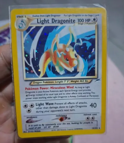 Carta Pokémon - Light Dragonite holo