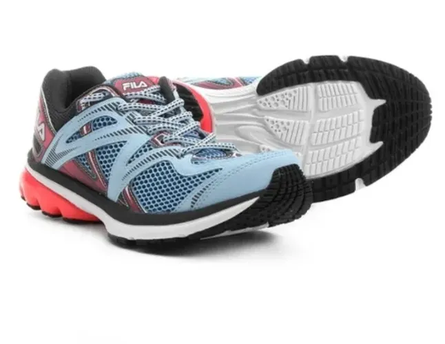 Tênis Fila Energized Plasma Feminino - Azul Claro+Preto