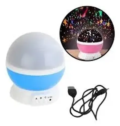 Luminaria projetor galaxia 2 em 1 color