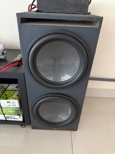 Caixa de grave dois 15 de 800w 