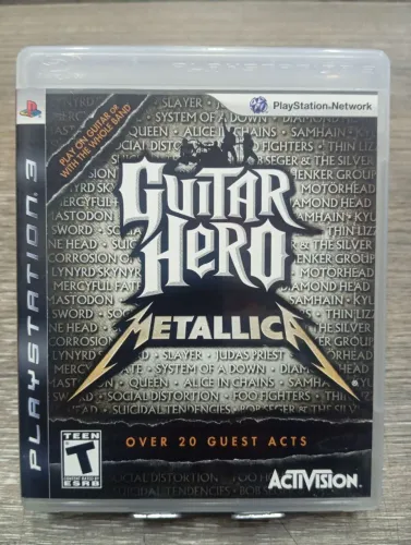 Guitar Hero Metalica Playstation 3